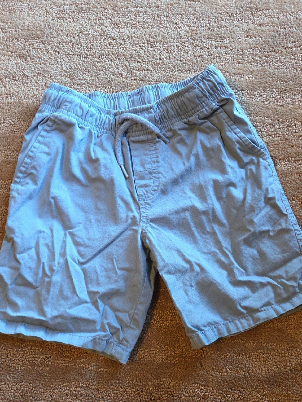 Cat & Jack Sky Blue Elastic Waist Kids Shorts